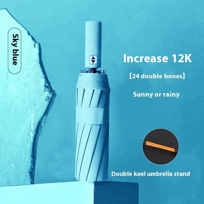 Automatic 24-Bone Sun Umbrella