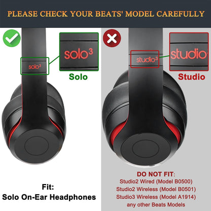 Replacement Ear Pads for Beats Solo 2 3 Headphone Earpads