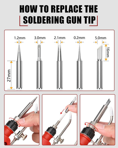 Soldering Welding Welder Iron for Milwaukee 18V Battery