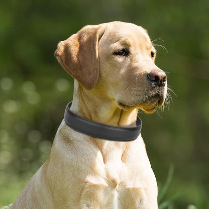 Adjustable Strong Heavy Duty PU Leather Dog Collar for Large Dogs - salelink.co.nz