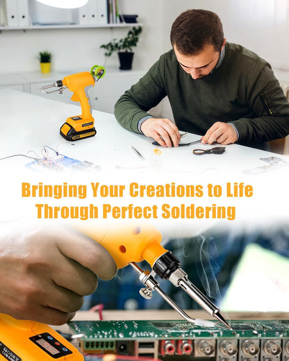 Soldering Welding Welder Iron for Dewalt 18V Battery(No Battery)