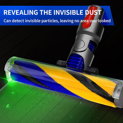 LED Fluffy Soft Roller Cleaner Head Replacement for Dyson V7 V8 V10 V11 V15