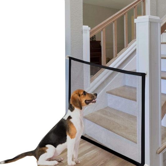 110 x 72cm Pet Gate Mesh Safe Fence Guard Stair Dog Net