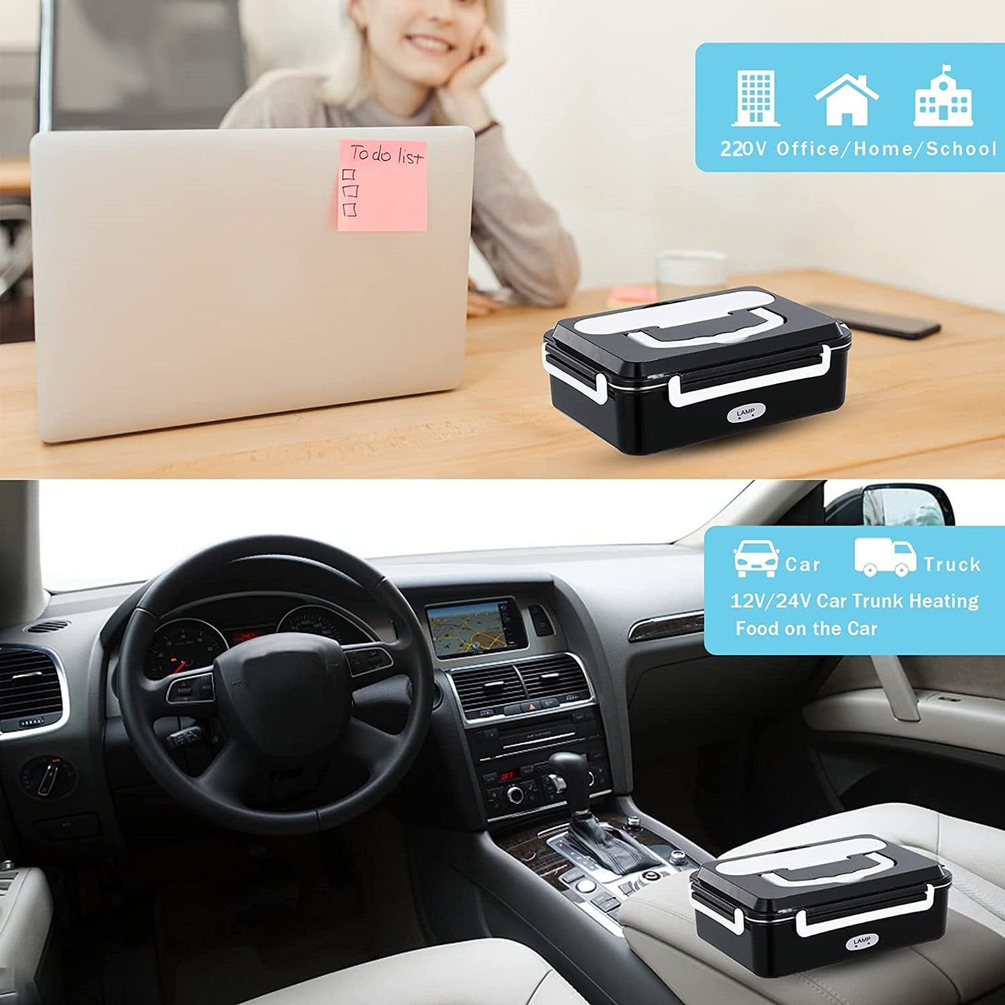 Electric Heated Lunch Box