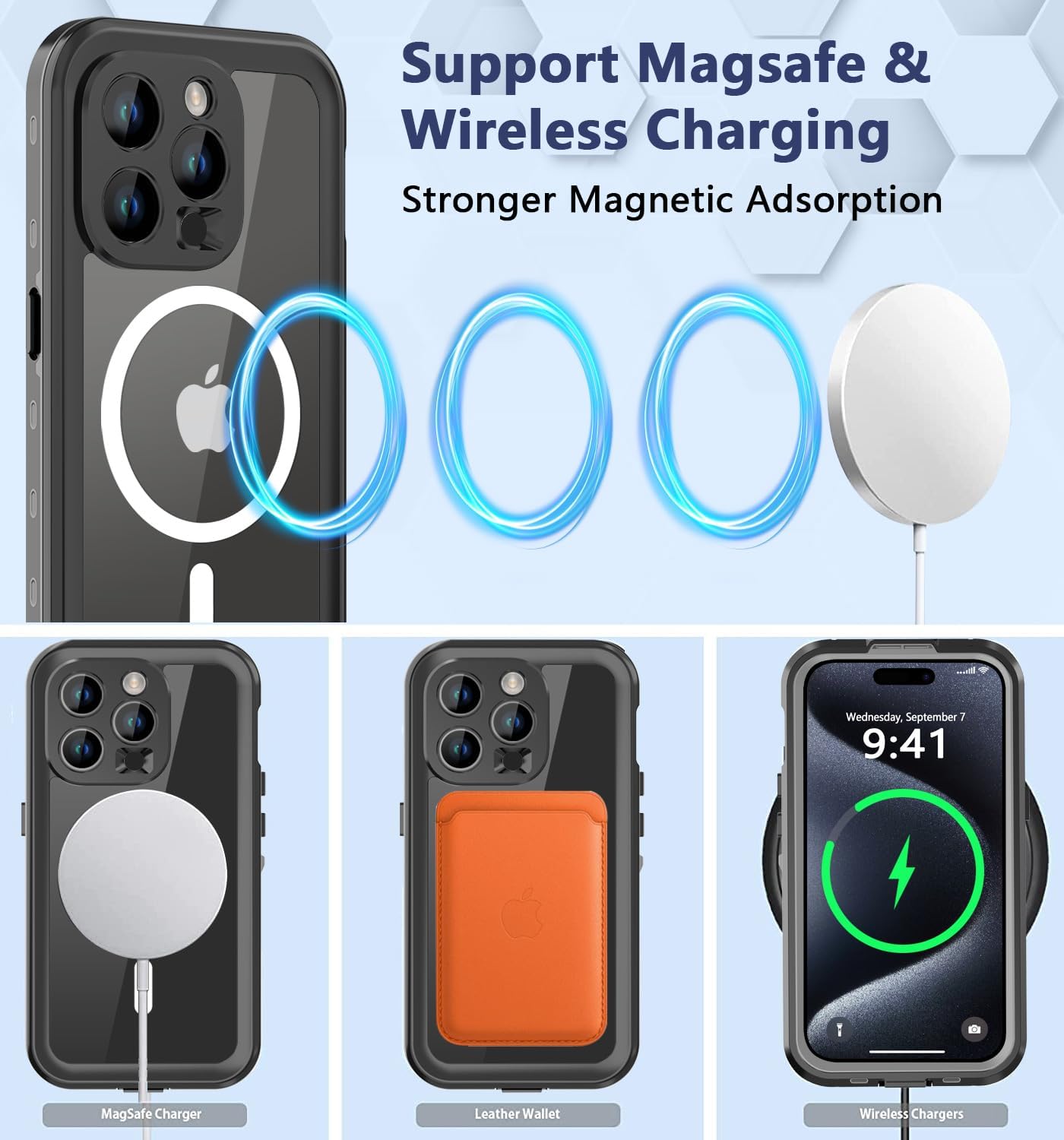 iPhone 15 Pro Case Waterproof - salelink.co.nz