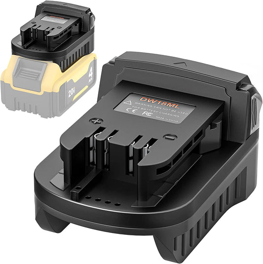 for Dewalt 18V/20V Max Battery Adapter Convert to for Milwaukee M18 18V Tool Use