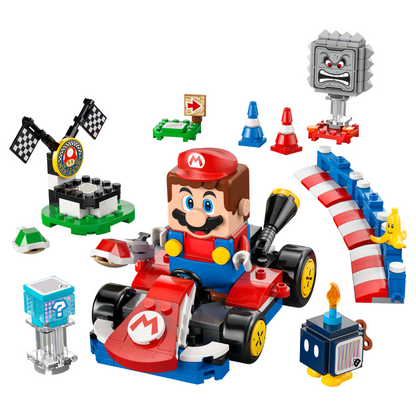 LEGO Super Mario: Mario Kart Interactive LEGO Mario and Standard Kart (72043)
