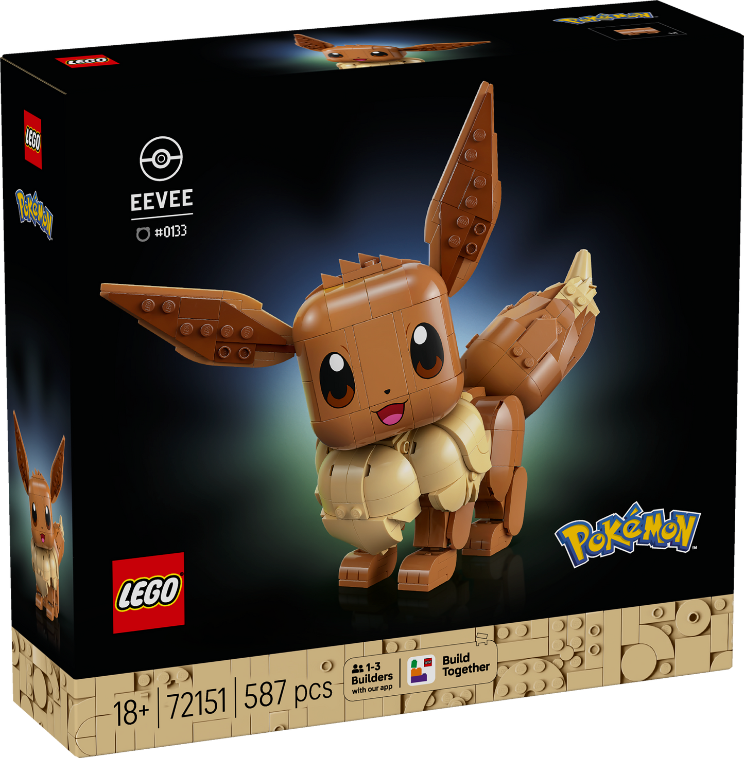 LEGO Pokemon: Eevee (72151)
