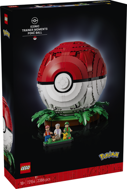 LEGO Pokemon: Iconic Trainer Moments Poke Ball (72154)