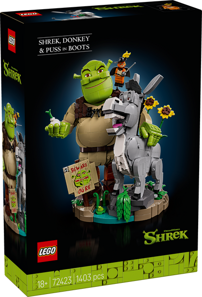 LEGO Shrek: Shrek Donkey & Puss in Boots (72423)