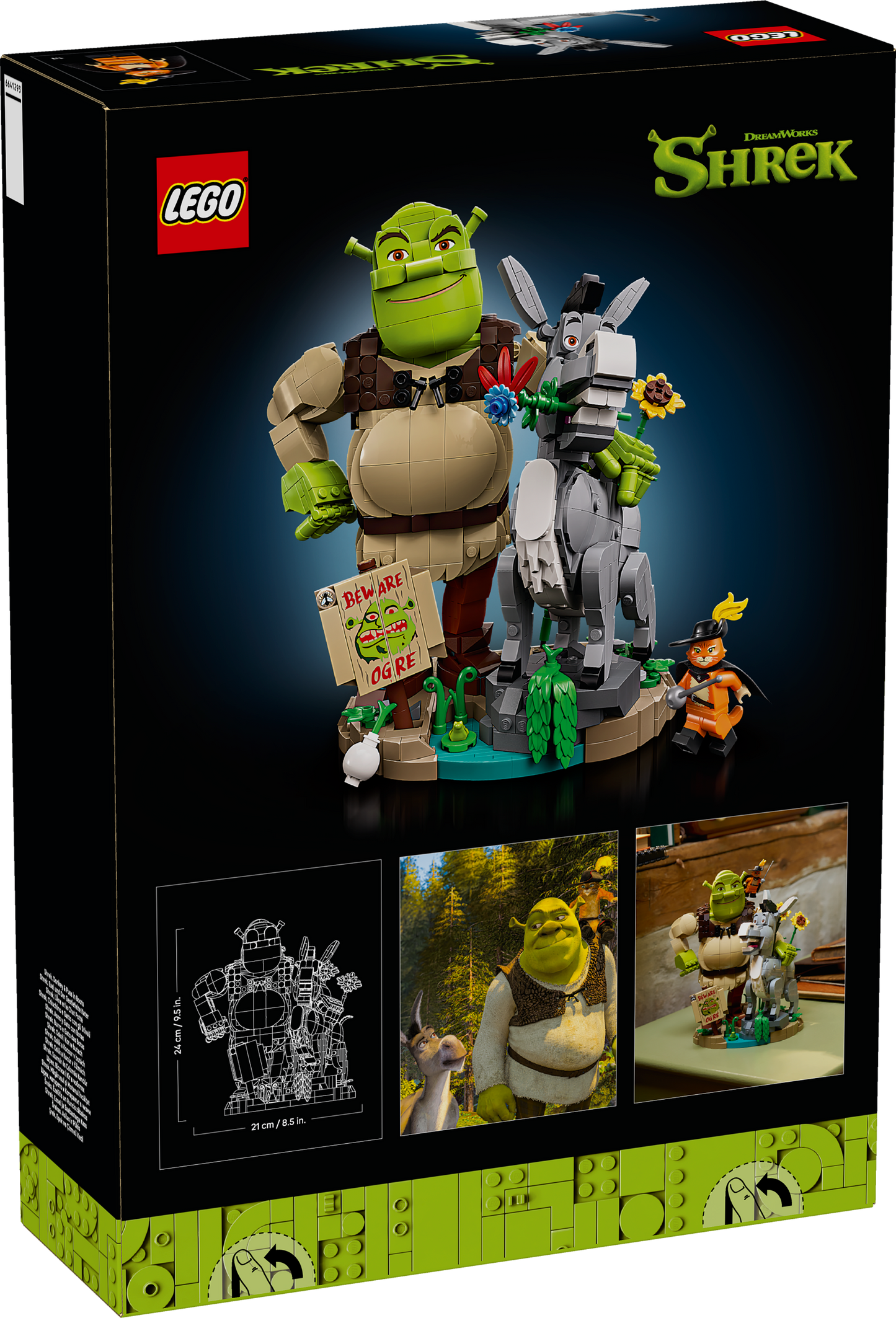 LEGO Shrek: Shrek Donkey & Puss in Boots (72423)