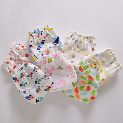 Printed Learning Pants for Babies - Washable and Breathable