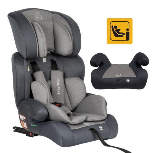 SafeMax i-Size Convertible Booster Car Seat with ISOFIX