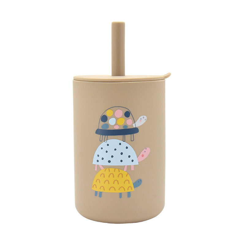 Leak-proof Silicone Children's Drinking Cup