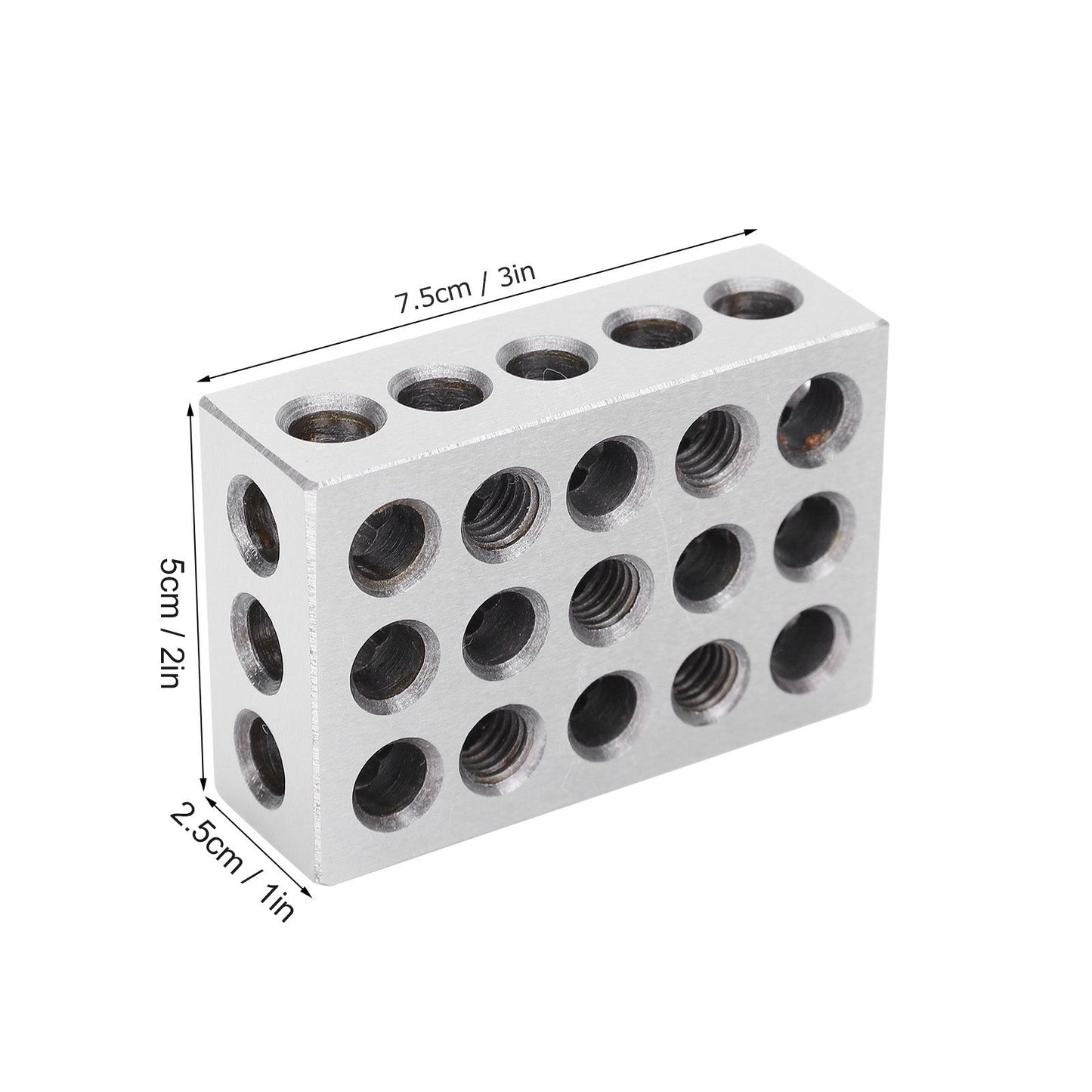 23 Holes 1-2-3 Blocks Machinist Metalworking Woodworking - salelink.co.nz