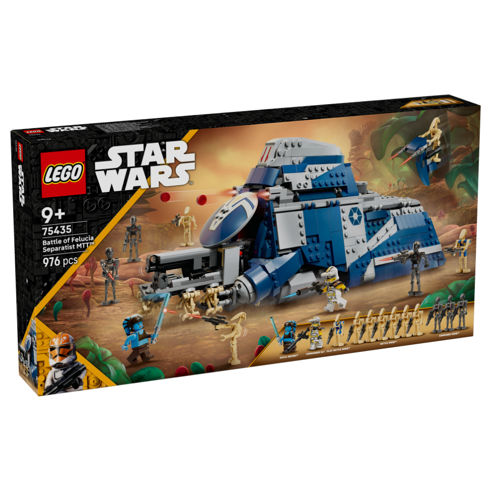 LEGO Star Wars: Battle of Felucia Separatist Mech set packaging on a white background