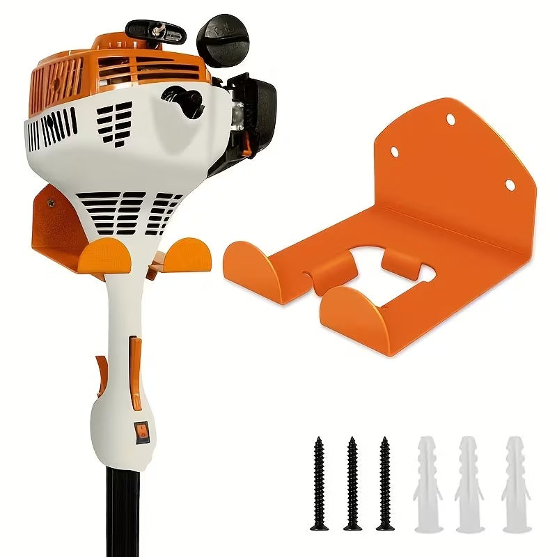 Weed Trimmer Eater Wall Mount Rack Holder Hanger Shed Organizer