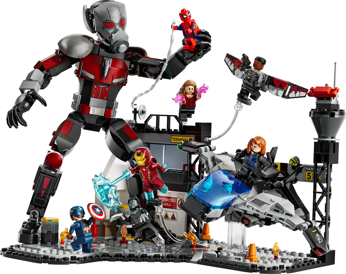 LEGO Marvel: Captain America: Civil War Action Battle (76314)