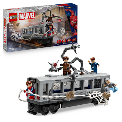 LEGO Marvel: Spider-Man vs. Doc Ock Subway Train Scene (76321)