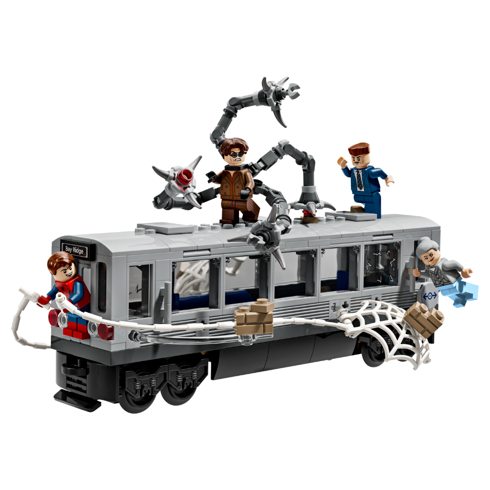 LEGO Marvel: Spider-Man vs. Doc Ock Subway Train Scene (76321)