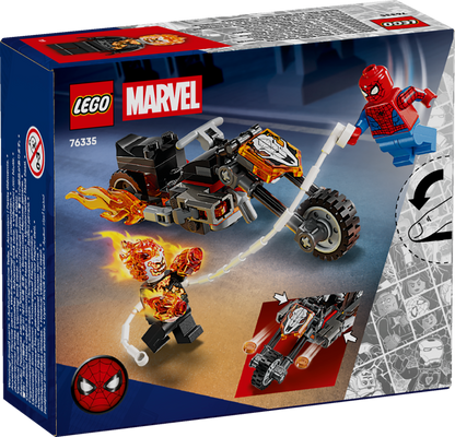LEGO Marvel: Spider-Man vs Ghost Rider Motorcycle (76335)