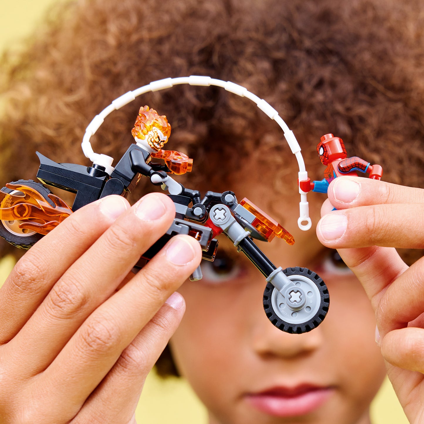 LEGO Marvel: Spider-Man vs Ghost Rider Motorcycle (76335)