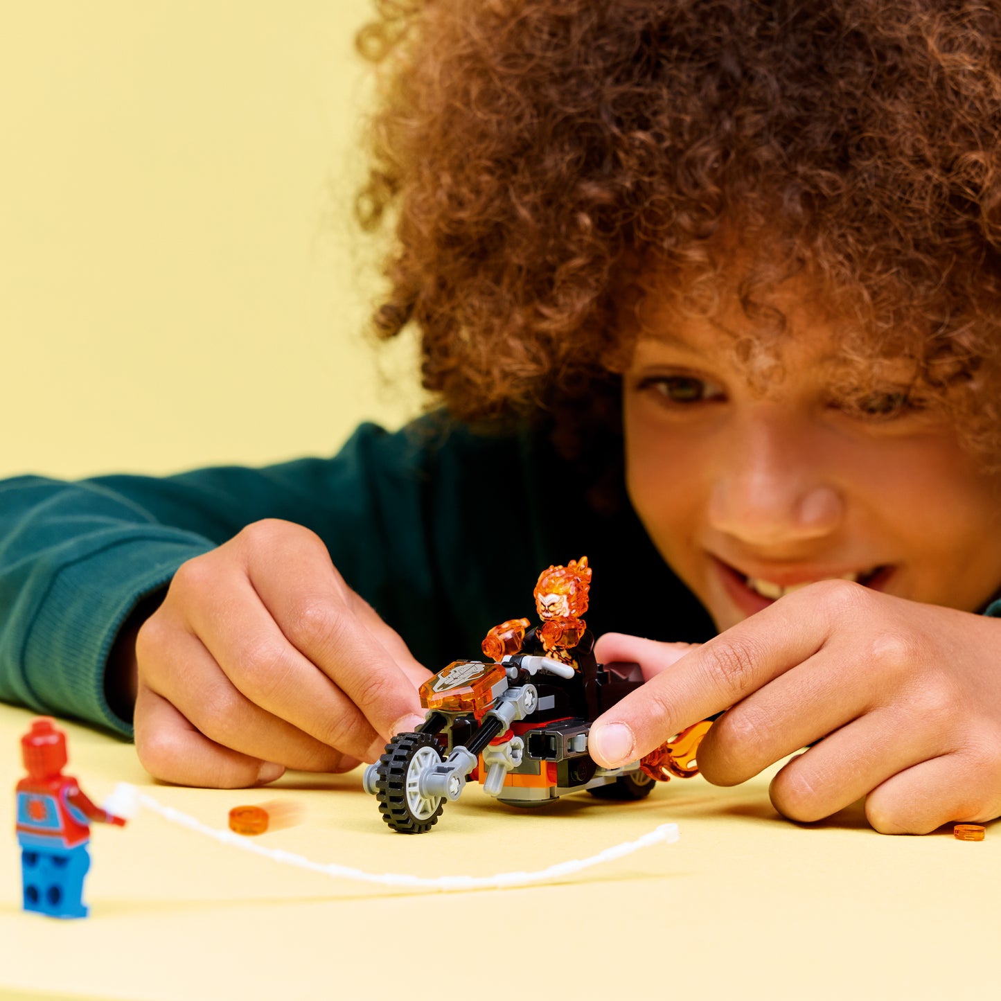 LEGO Marvel: Spider-Man vs Ghost Rider Motorcycle (76335)