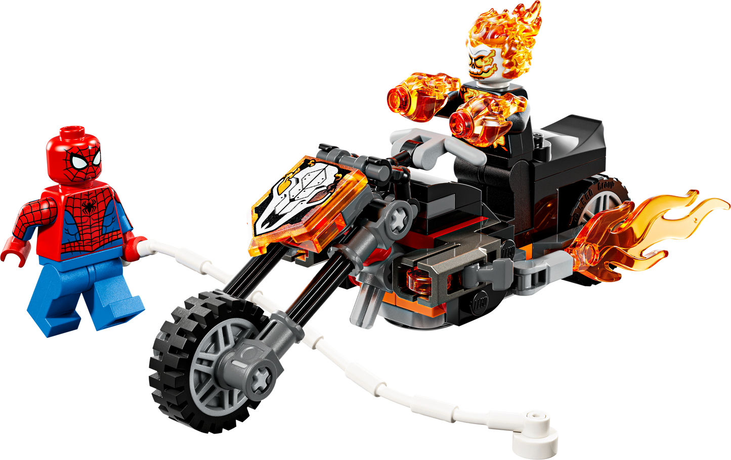 LEGO Marvel: Spider-Man vs Ghost Rider Motorcycle (76335)