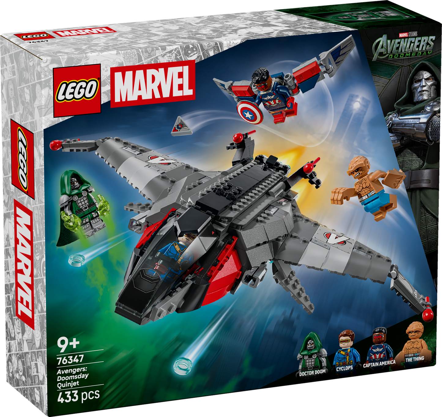 LEGO Marvel Avengers: Doomsday Quinjet (76347)