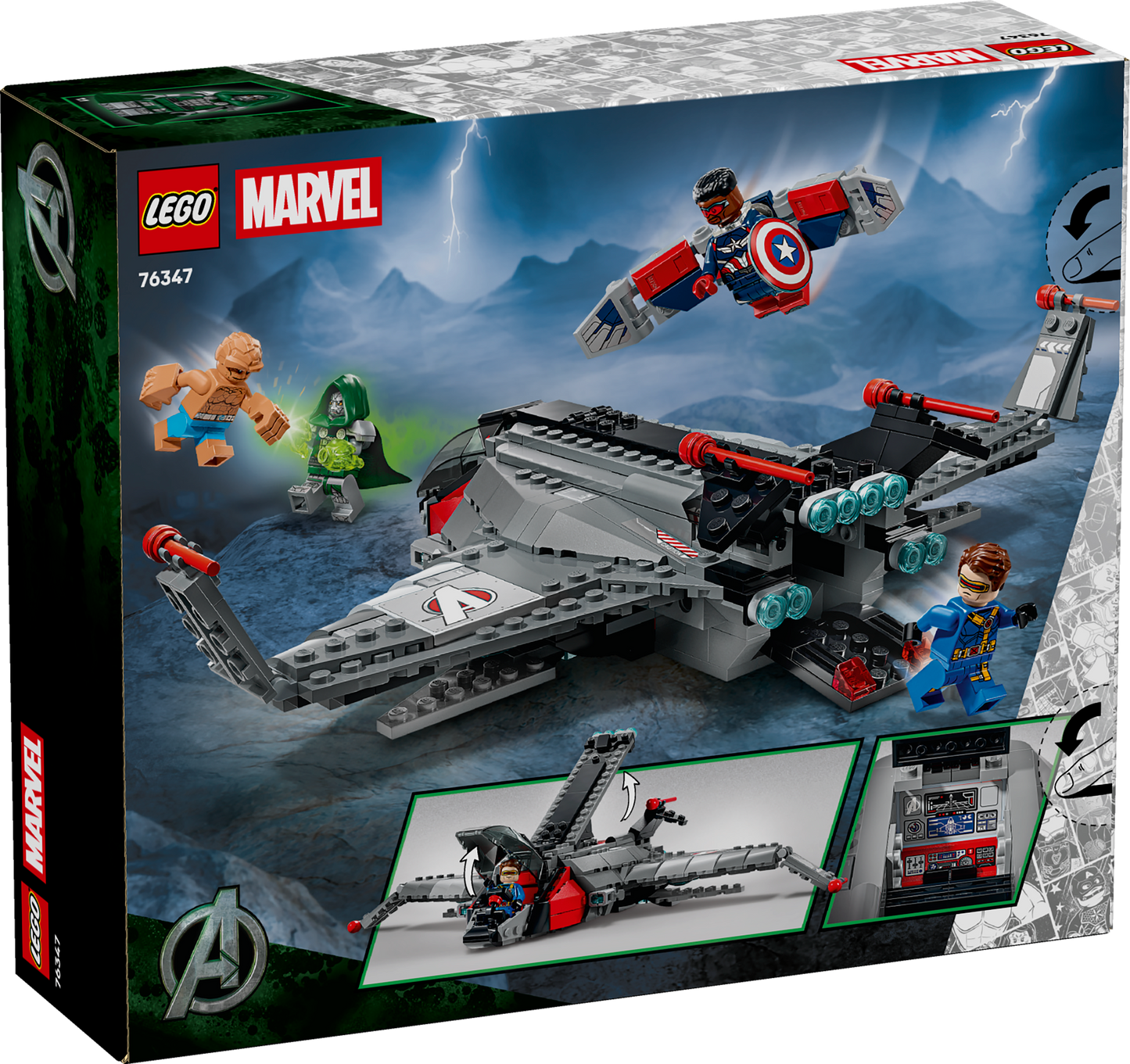 LEGO Marvel Avengers: Doomsday Quinjet (76347)