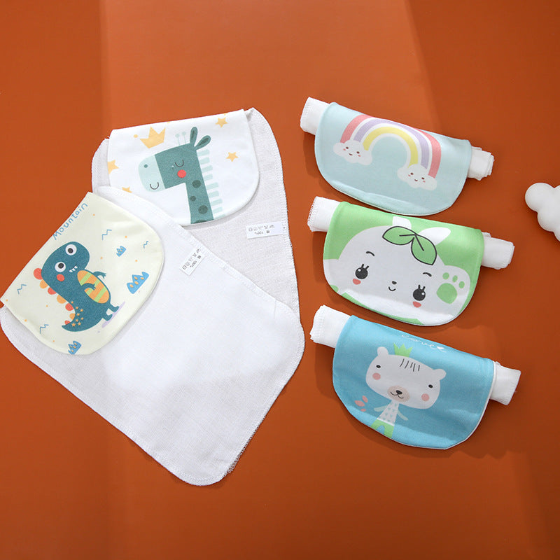 Summer Baby Sweat Absorbent Cotton Towel for Infants