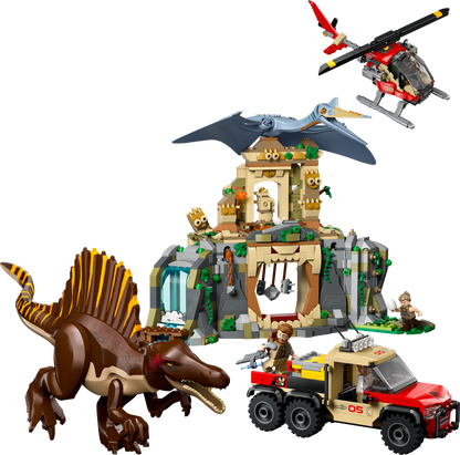 LEGO Jurassic World: Spinosaurus and Quetzalcoatlus Air Mission (76976)