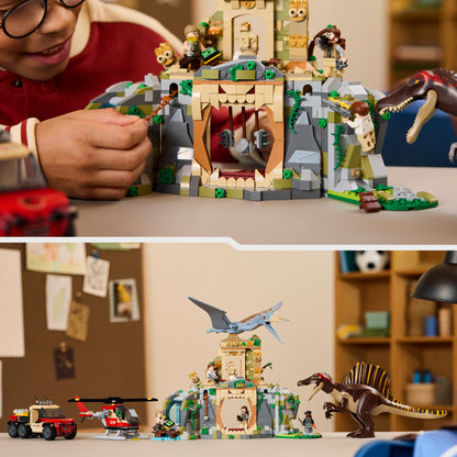 LEGO Jurassic World: Spinosaurus and Quetzalcoatlus Air Mission (76976)
