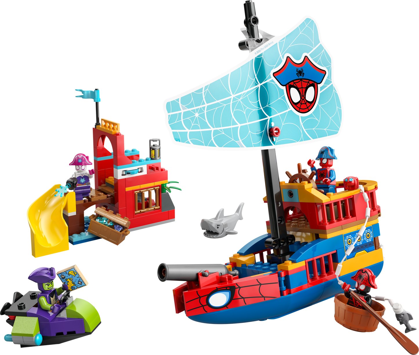LEGO Marvel: Spidey And His Amazing Friends Team Spidey Pirate Ship (11208)