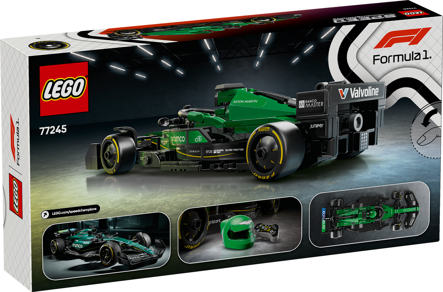 LEGO Speed Champions: Aston Martin Aramco F1 AMR24 Race Car (77245)