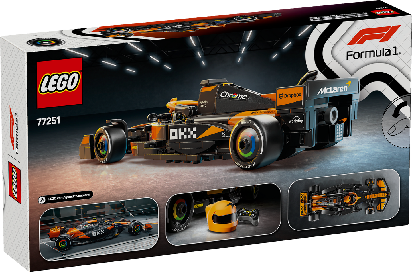 LEGO Speed Champions: McLaren F1 Team MCL38 Race Car (77251)