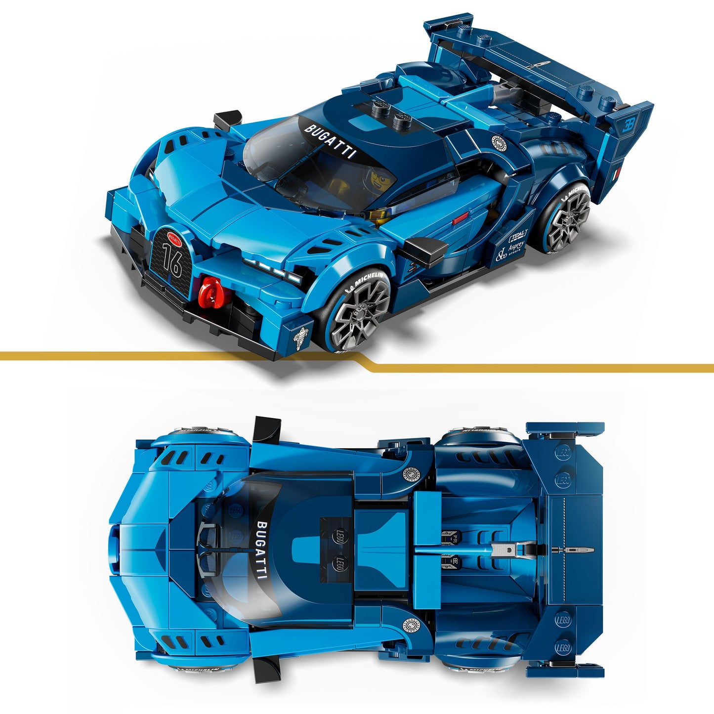 LEGO Speed Champions: Bugatti Vision Gran Turismo Hyper Sports Car (77253)