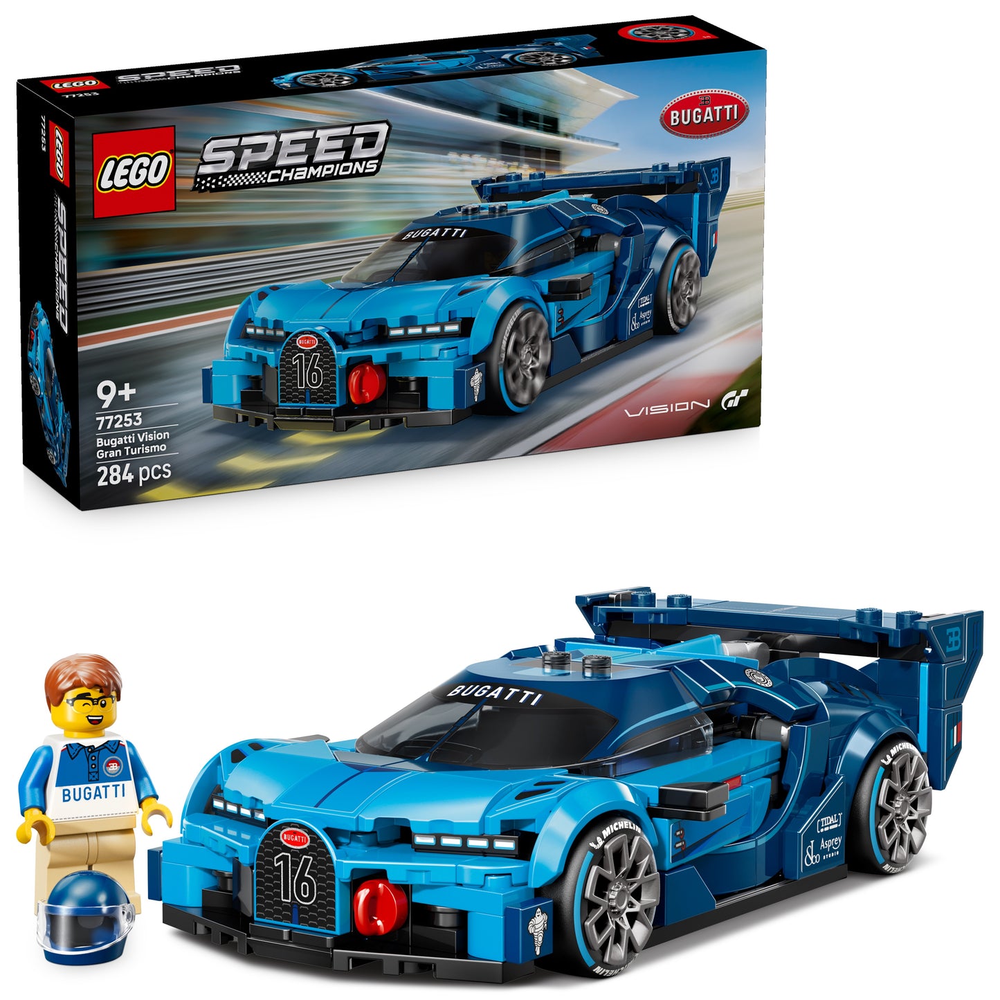 LEGO Speed Champions: Bugatti Vision Gran Turismo Hyper Sports Car (77253)