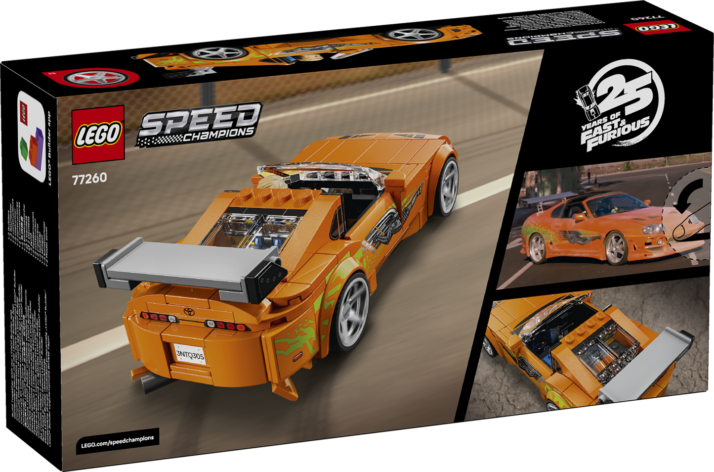 LEGO Speed Champions: The Fast and The Furious Toyota Supra MK4 (77260)