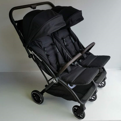 Double Pram – FlexGo Duo with Infant Capsule and Rotating ISOFIX Base(Black) - image 5