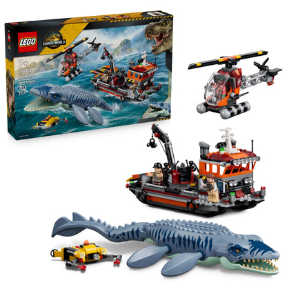LEGO Jurassic World: Mosasaurus Dinosaur Boat Attack (77983)