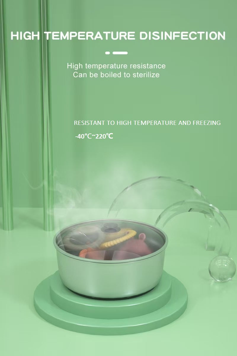 Bunny Silicone Teether – Soft, Safe & Adorable