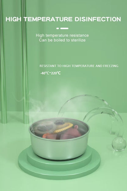 Bunny Silicone Teether – Soft, Safe & Adorable