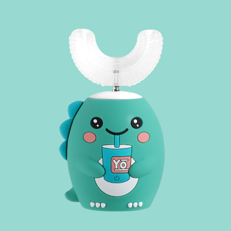 Children's U-Shaped Electric Toothbrush with Silicone Head