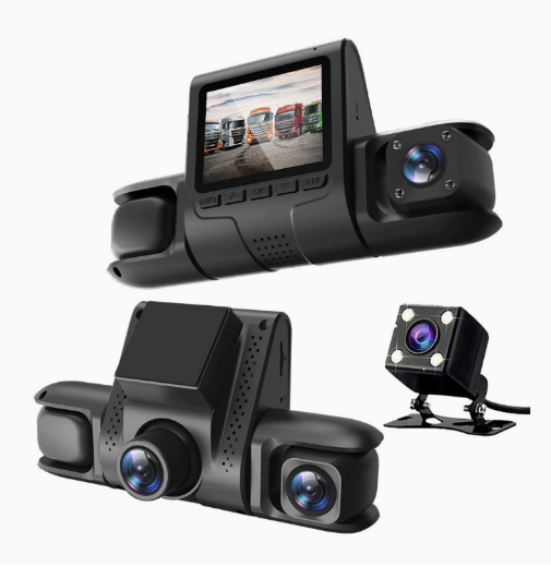 Four-record Driving Recorder Dash Cam Four Channel Video