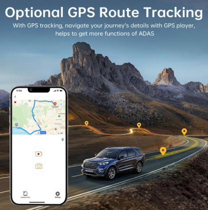 Dash Cam 3 Channel 2K+1080P+1080P Front Inside Rear