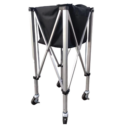 Tennis Ball Hopper Basket Removable Tennis Ball Saver Bag Cart