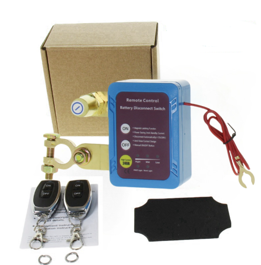 240A 12V Remote Battery Disconnect Switch