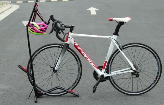 Vertical & Horizontal Bicycle Bike Floor Rack Stand Bicycle Stand