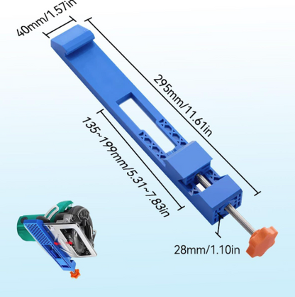 Adjustable Cutting Machine Base Guide